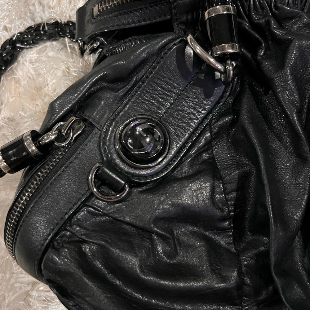 Authentic Black Gucci Galaxy Hobo Bag - Picture 3 of 10